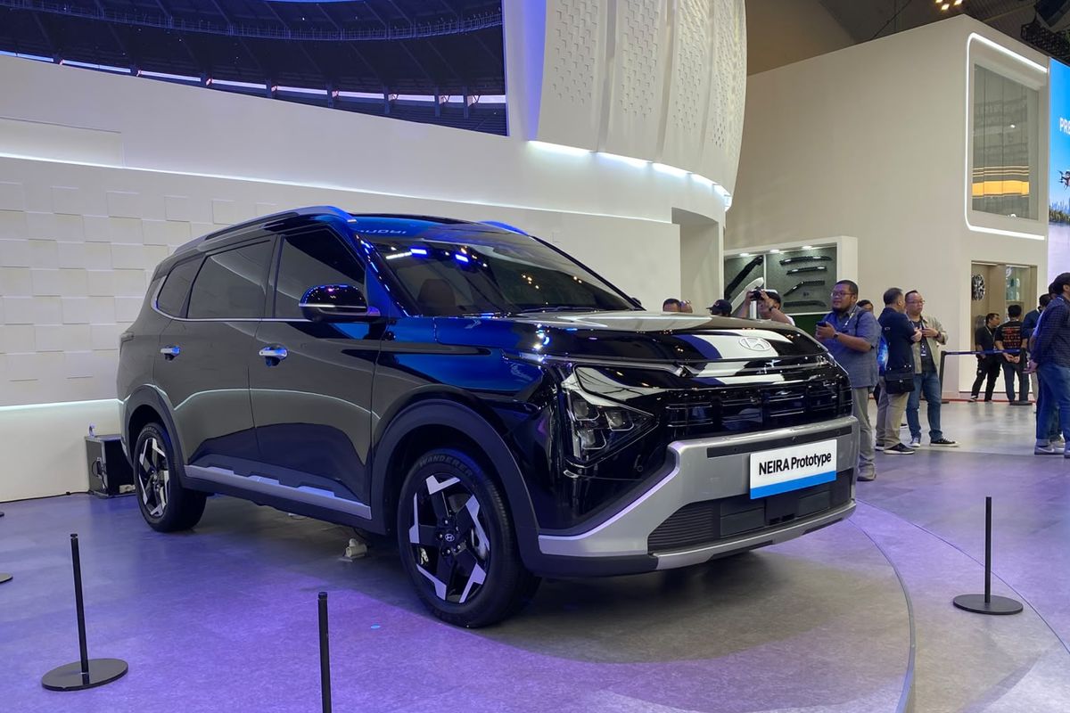 Hyundai Pamer SUV Listrik Konsep Neira di GIIAS 2026, Bakal Dirakit Lokal