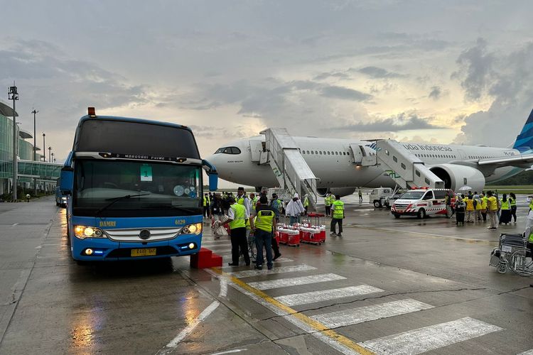 DAMRI Telah Layani 72.556 Jemaah Haji Keberangkatan 2026