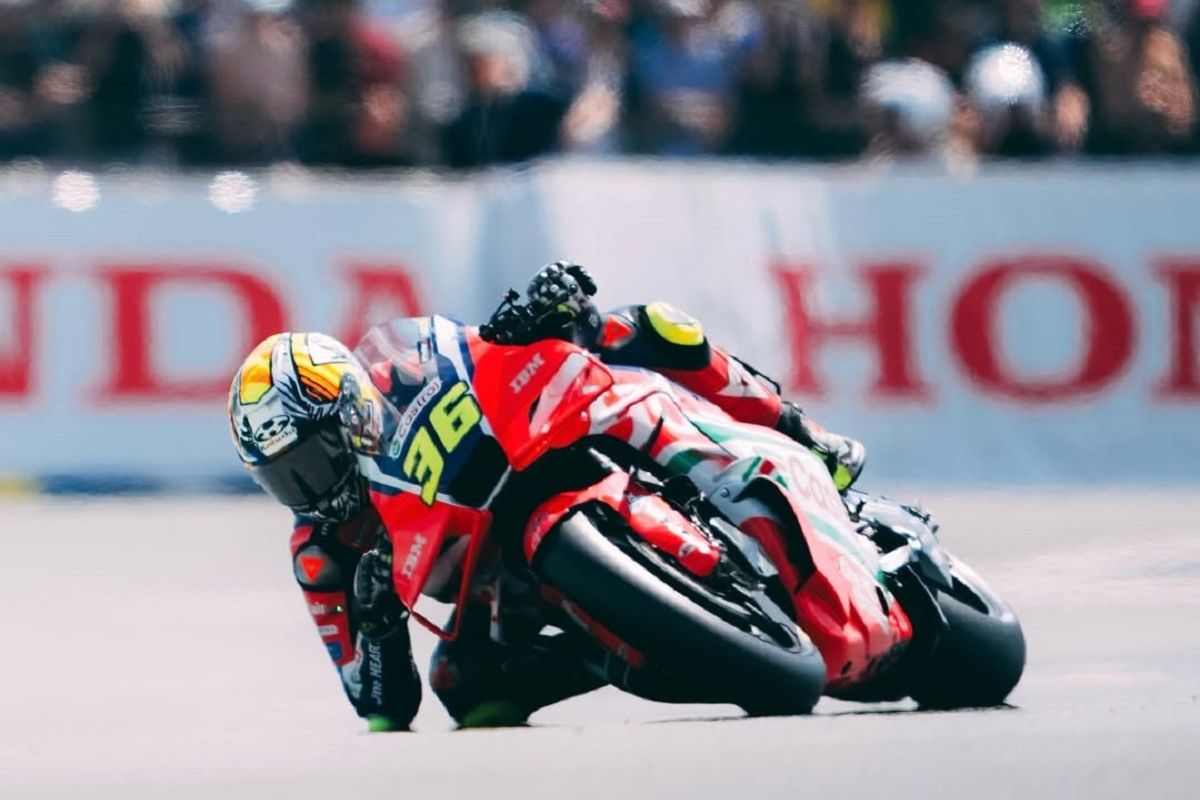 Joan Mir Kehilangan Podium MotoGP Catalunya 2026