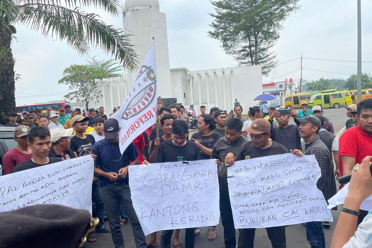 Didemo Sopir Angkot, Bus Trans Banten Tetap Beroperasi