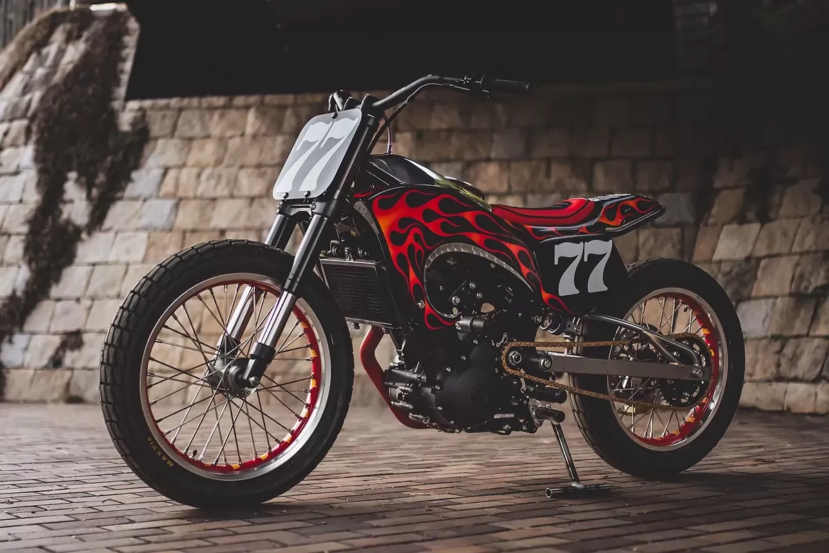 Modifikasi Guerrilla 450: Flat Tracker Gahar