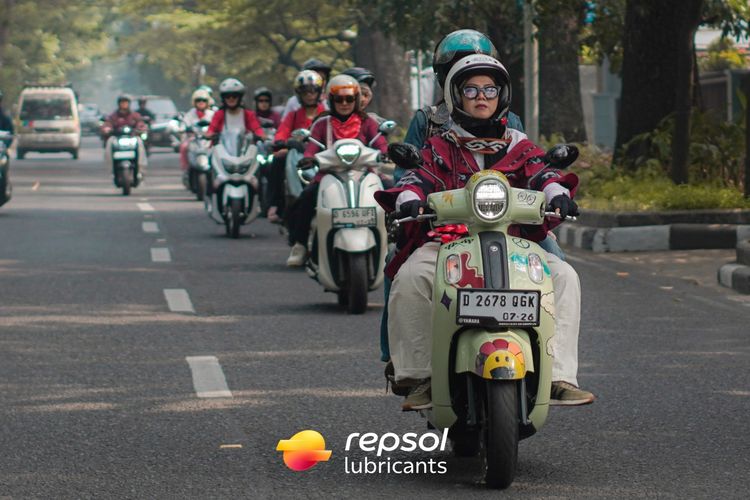 Komunitas Rider Perempuan Gelar Kegiatan Merdeka dan Berkarya di Bandung