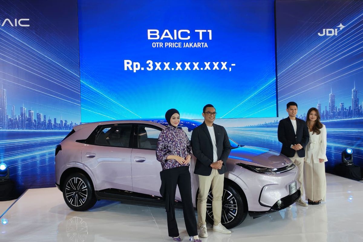 BAIC T1 Resmi Meluncur di Indonesia, Pre-book Rp 300 Jutaan