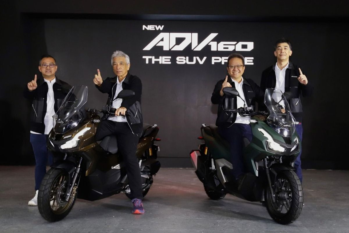 Honda, New Honda ADV160 Pakai Honda RoadSync Resmi Meluncur