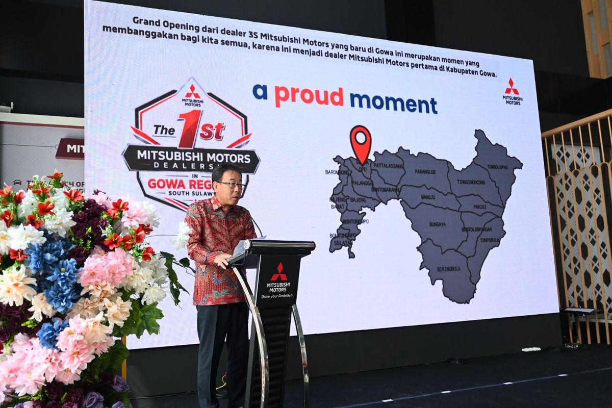 Mitsubishi Resmikan Diler Pertama di Gowa dengan Fasilitas 3S