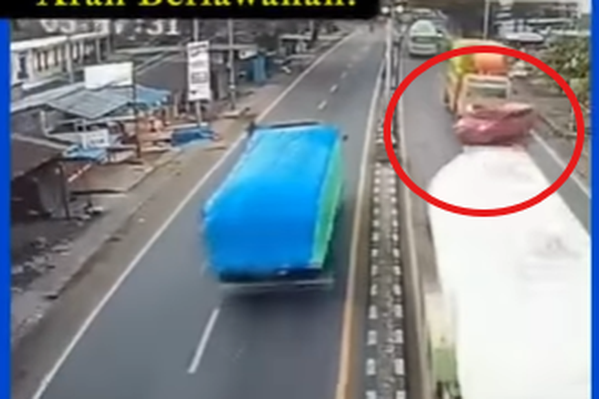 Ketahui Bahaya Mendahului Kendaraan Besar dari Sebelah Kiri