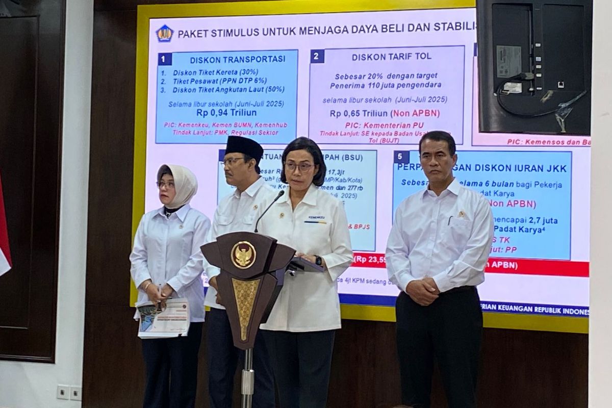 Sri Mulyani Umumkan Diskon Tarif Tol 20 Persen