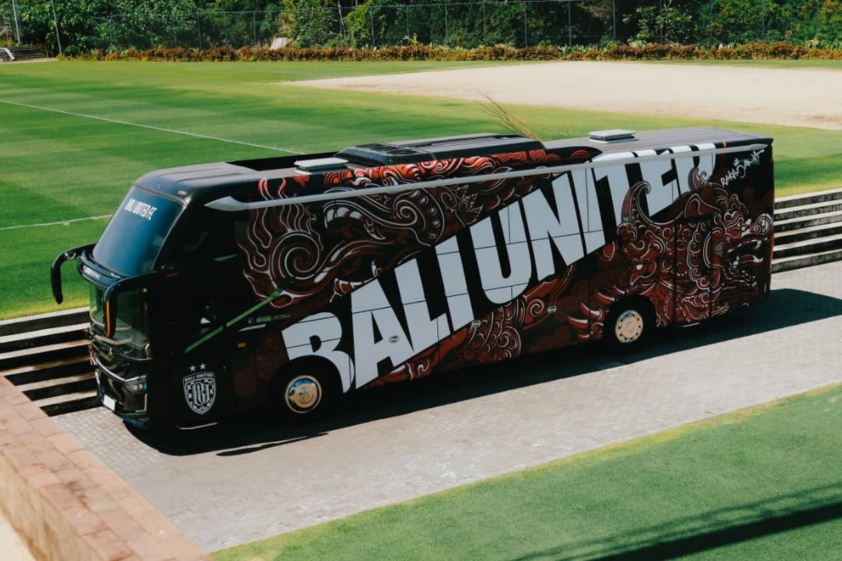 Bali United FC Rilis Bus Baru Garapan Karoseri Laksana