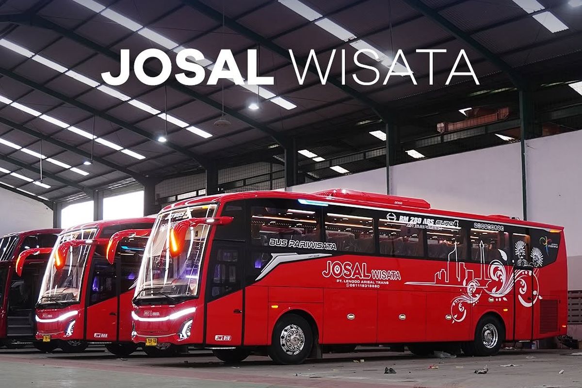 PO Josal Luncurkan Bus Pariwisata Baru, Ada Toilet dan Smoking Area