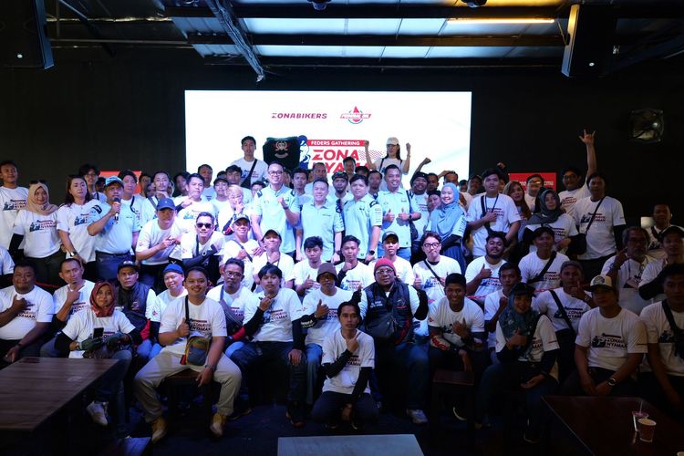 Keseruan City Ride dan Edukasi Pelumas di Acara Zona Nyaman Semarang