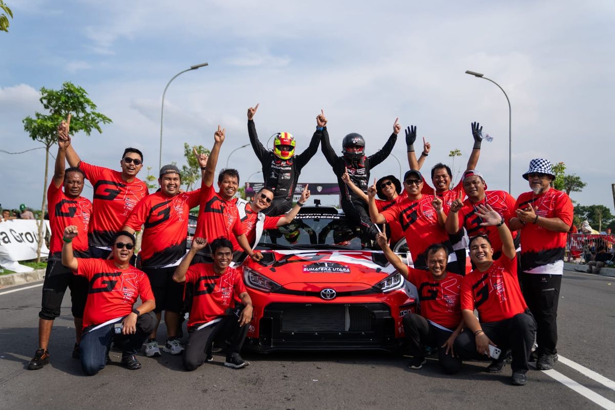 Toyota Gazoo Racing Indonesia Juara Kejurnas Sprint Rally 2026