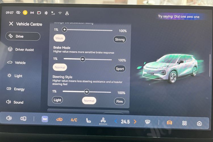 Ulas Fitur Changan Nevo Q05