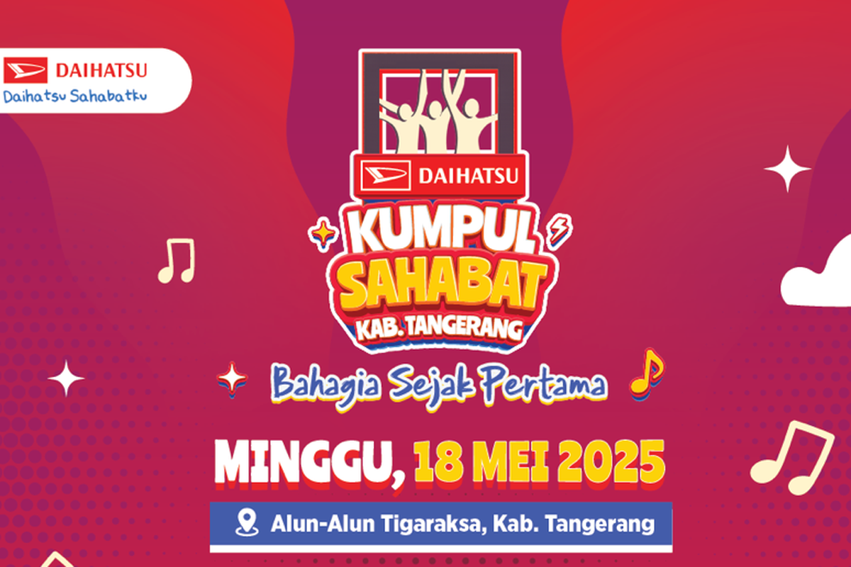 Daihatsu, Daihatsu Kumpul Sahabat Siap Hibur Warga Tangerang Akhir Pekan Ini