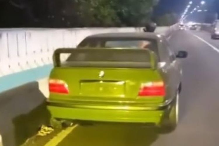 BMW yang Terparkir di JLNT Antasari Sudah Diderek, Polisi Cari Pemiliknya