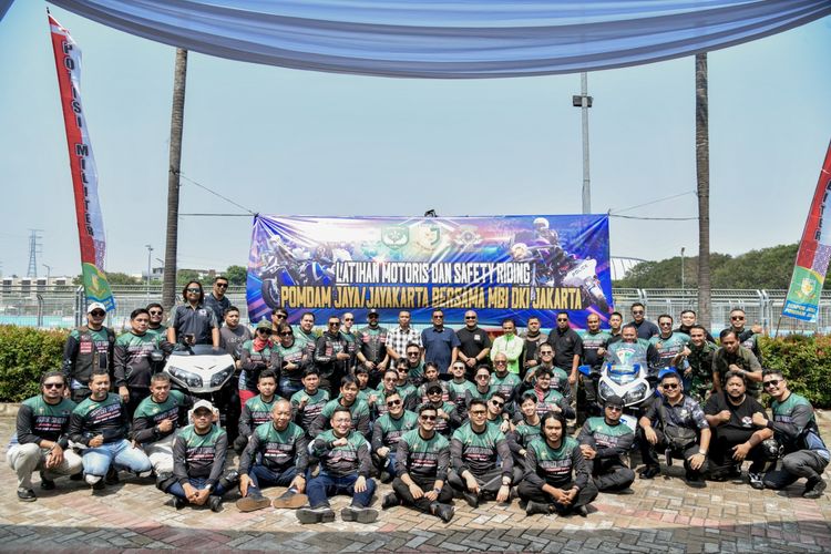 Pomdam Jaya Ajak Klub Moge Ikut Pelatihan Safety Riding