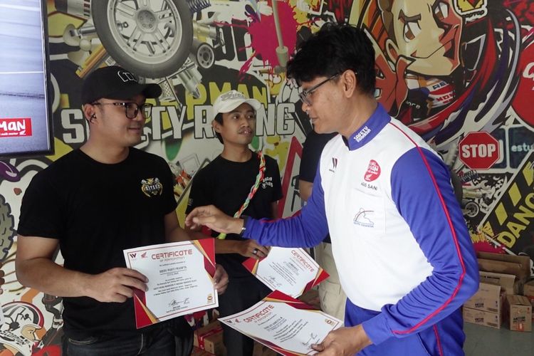 Ratusan Pengendara Ikuti Pelatihan Safety Riding di Tangerang