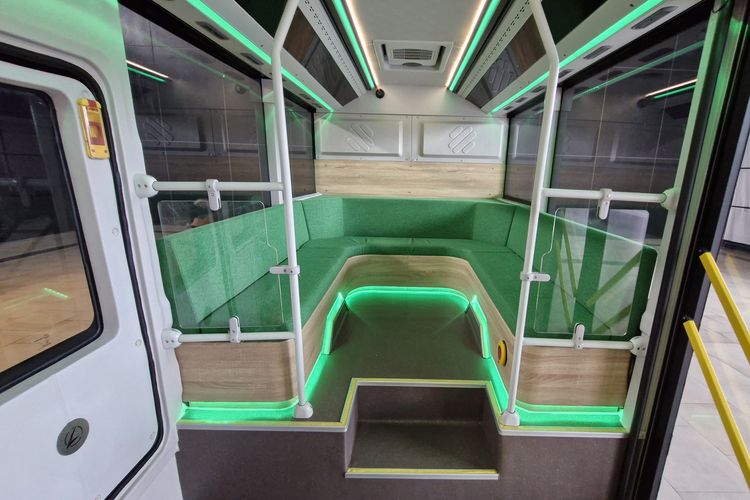 Peluncuran Bus Listrik Nucleus 6 oleh Karoseri Laksana