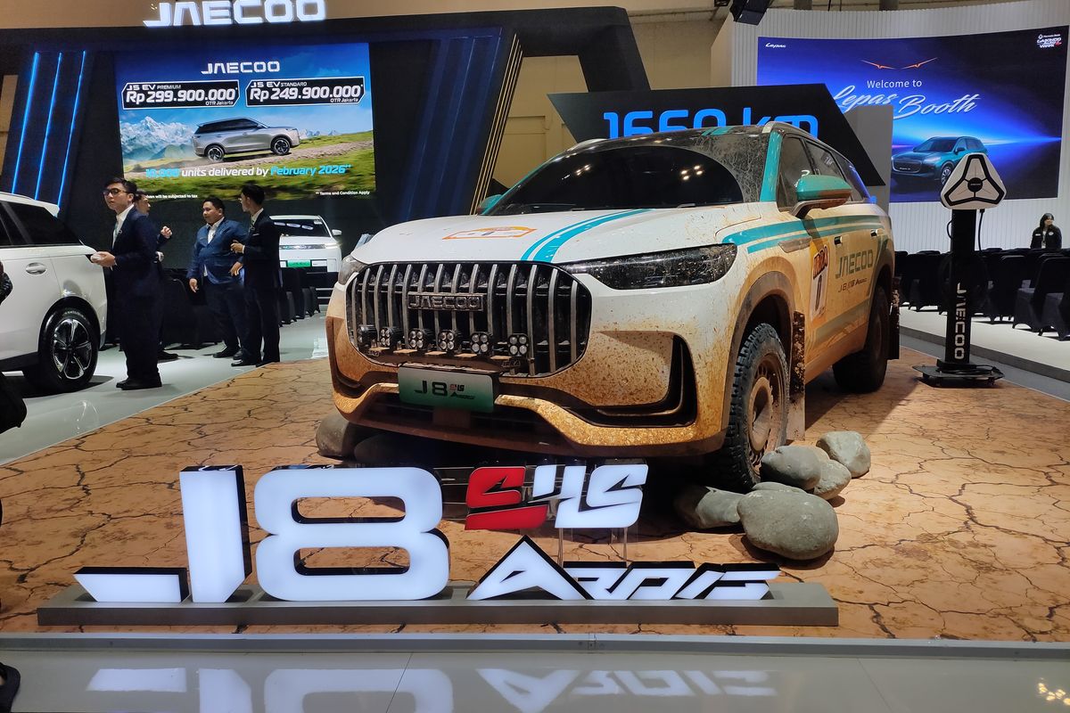 Teknologi Canggih Chery J8 SHS Ardis dalam Medan Reli IRRA 2025