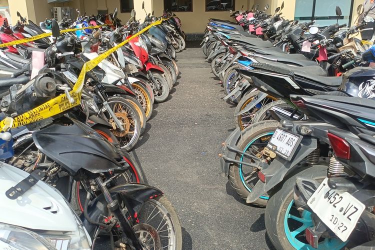 Barang Bukti Motor Curian yang Ditemukan Polisi Disimpan di Mana?