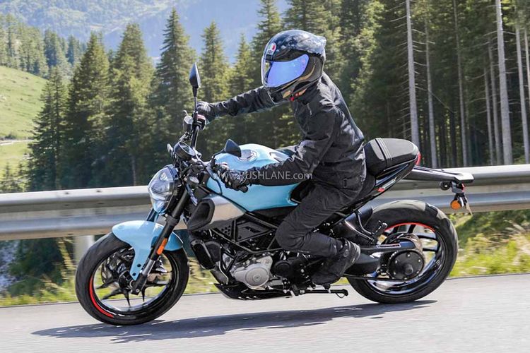 Morbidelli N125V Meluncur: Motor Sport 125cc V-Twin Pakai Single Arm