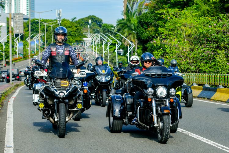 Komunitas Moge Ingatkan Tertib Berlalu Lintas, Hindari Sirene dan Strobo