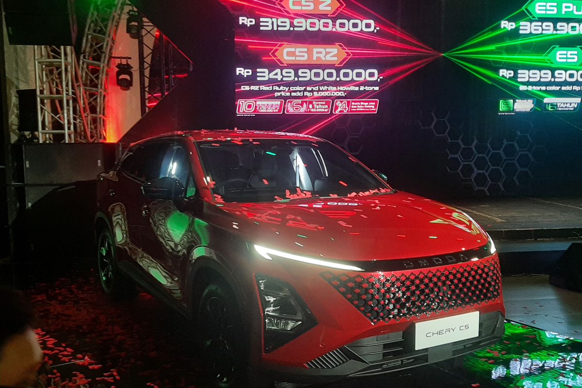 Chery C5 dan E5 Resmi Meluncur, Harga Rp 300 Jutaan