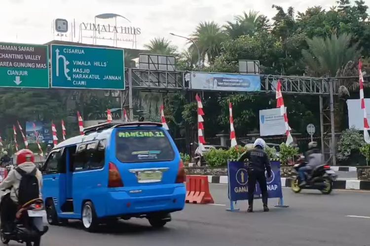 Ganjil Genap di Jalur Wisata Puncak Ditiadakan hingga 2 Januari