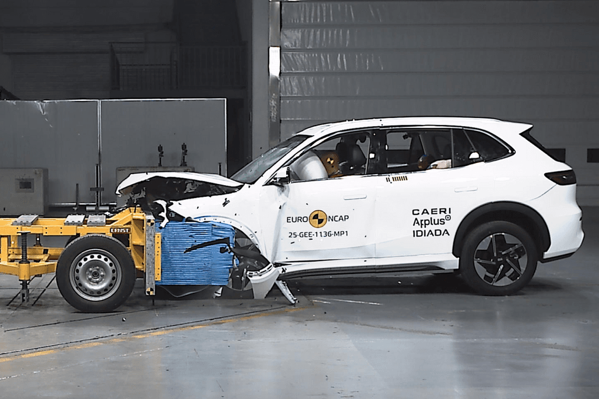 Geely, Geely EX5 Raih Lima Bintang Pada Tes Tabrak ANCAP