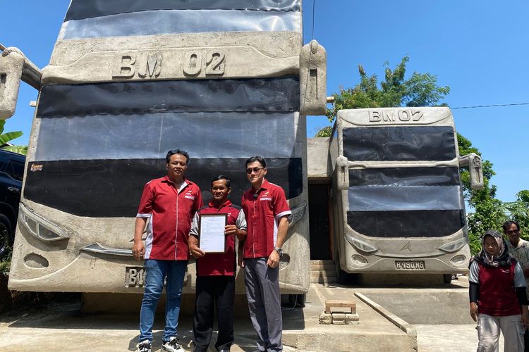 Rumah Bentuk Bus di Wonogiri Dapat Bantuan Rp 10 Juta dari PO Agra Mas