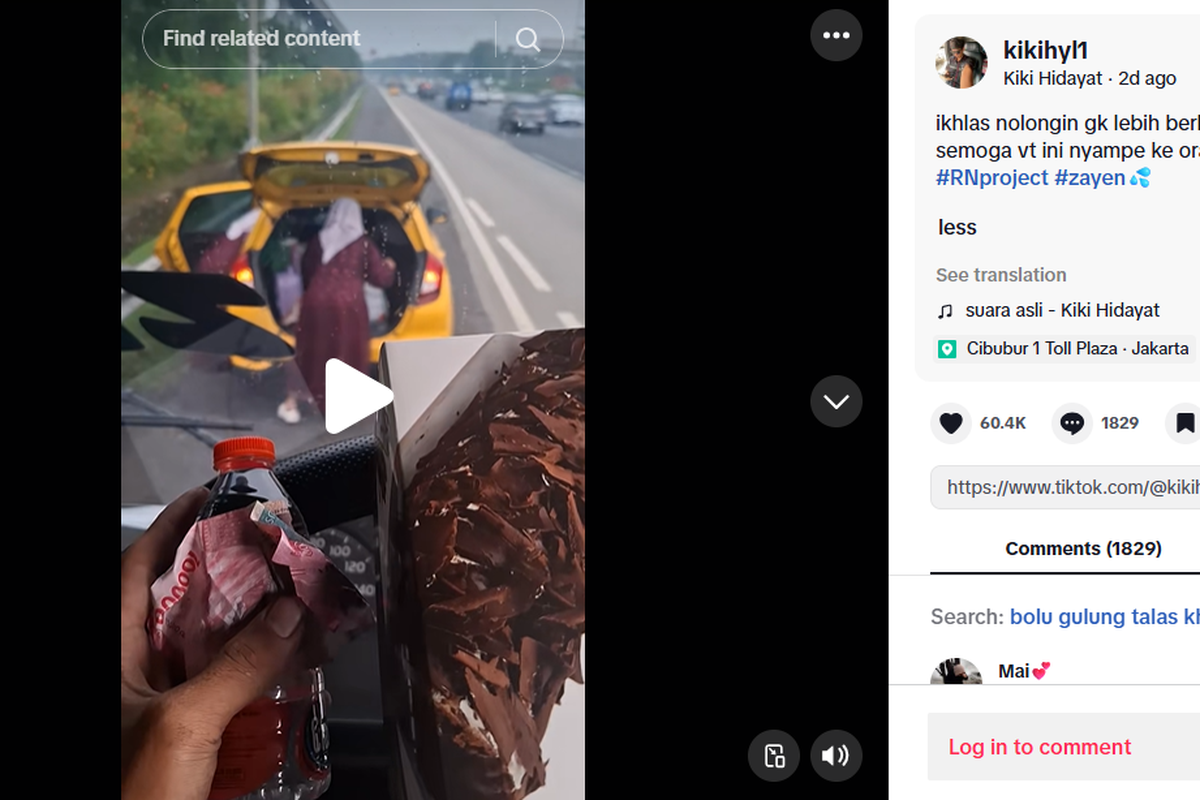 Kisah Sopir Truk yang Bantu Ibu-ibu Ganti Ban, Budaya Baik Masih Ada