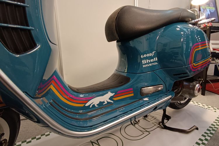 Modifikasi Vespa Matik, Lebih Baik Repaint atau Wrapping?