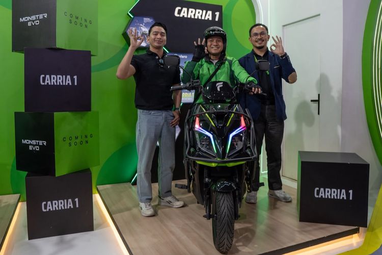 Bidik Segmen UMKM dan Kurir, Ofero Luncurkan Motor Listrik Carria 1
