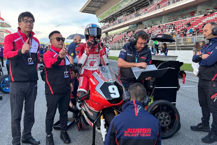 Veda Ega Pratama Finish Urutan 7 di JuniorGP Catalunya 2025