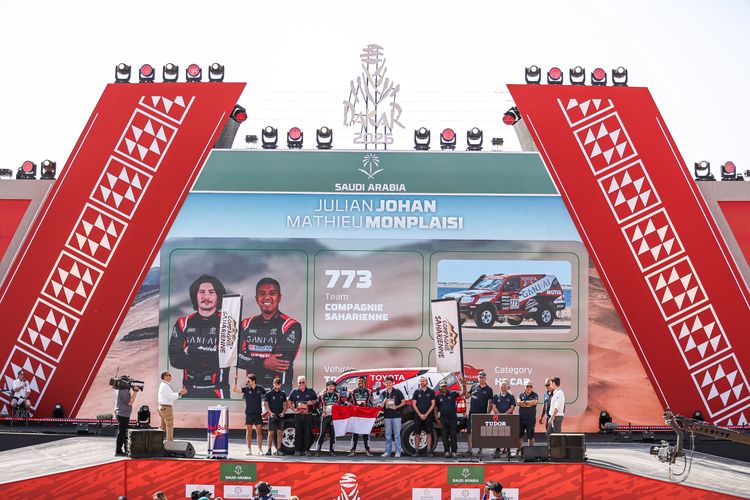 Debut Impresif Julian Johan di Reli Dakar 2026