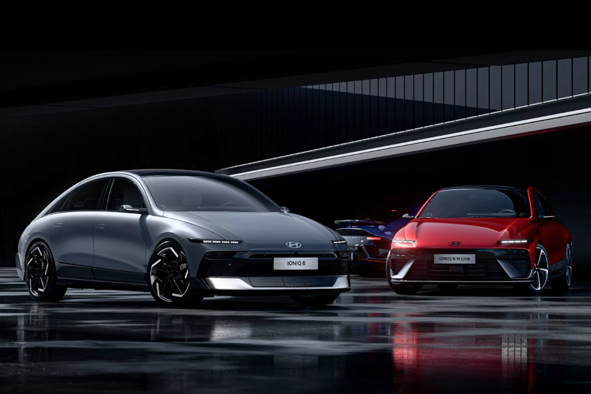 Hyundai, Hyundai Ioniq, Hyundai Pamer Ioniq 6 Facelift, Tampil Lebih Agresif