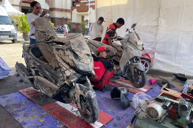 Yamaha Buka 21 Posko Siaga Banjir di Bali