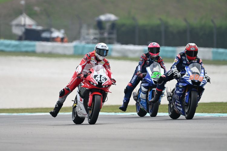 Tim Balap Astra Honda Buka Musim ARRC dengan Podium di Sepang