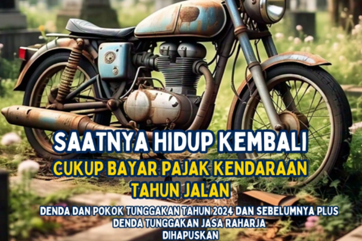 Pemutihan Pajak Kendaraan di Jateng Dimulai Setelah Lebaran 2025