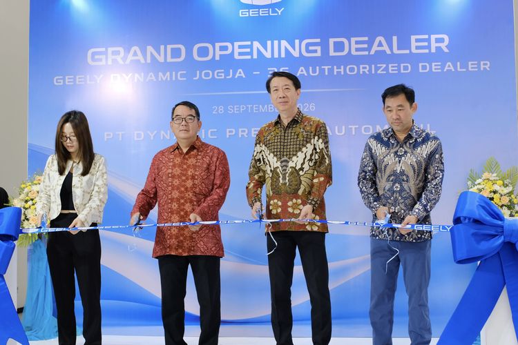 Geely Resmikan Diler ke-50 di Indonesia, Pertama di Yogyakarta