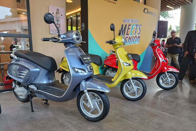 United C2000, Pilihan Motor Listrik Berdesain Retro