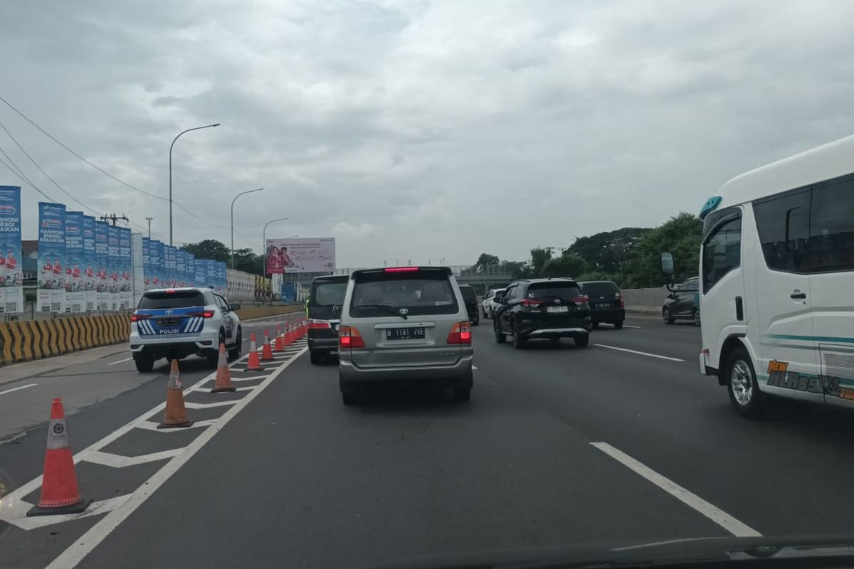 Contraflow Saat Arus Balik, Ini Batas Kecepatan yang Harus Dipatuhi
