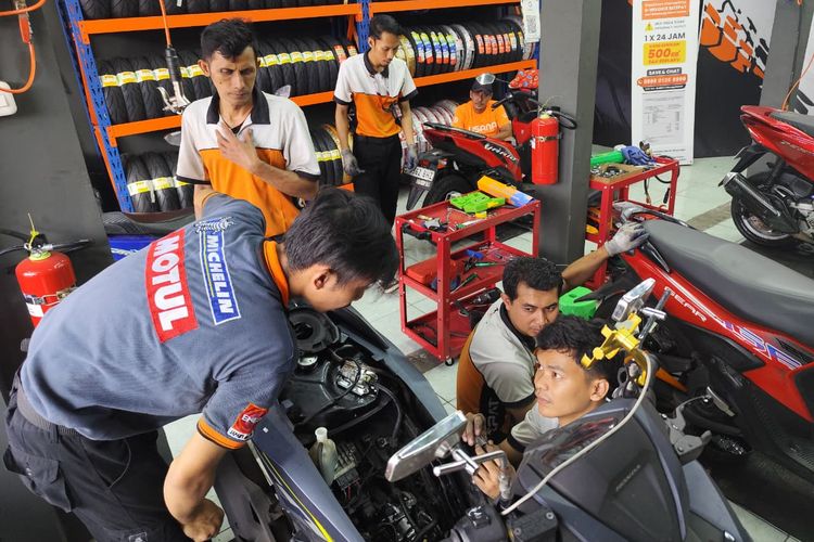 Bengkel Motor Modern Ini Buka Cabang Baru di Kawasan Industri Cakung