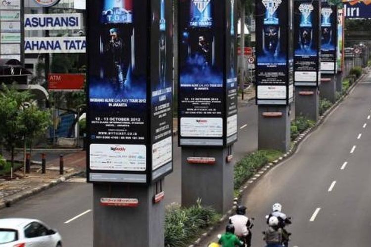 Rekayasa Lalu Lintas Pembongkaran Tiang Monorel Dilakukan Malam Hari