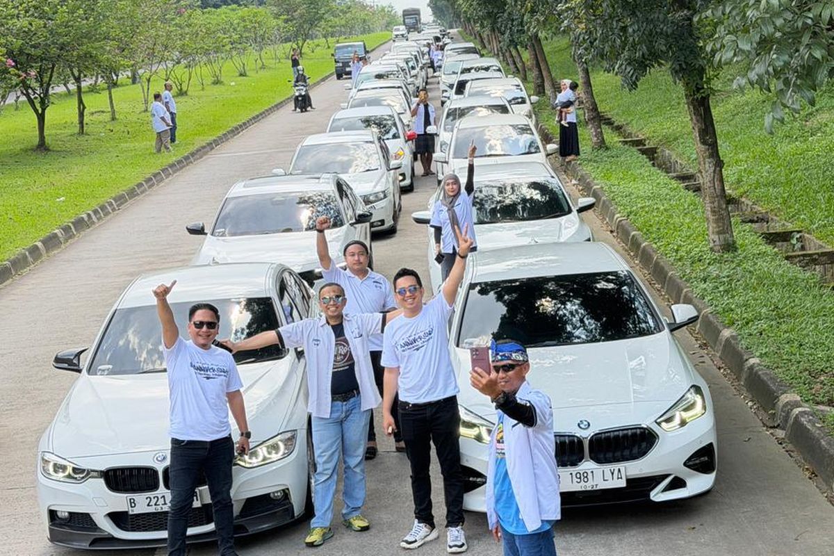 Loyalis Mobil Putih Gelar Halalbihalal di Purwakarta