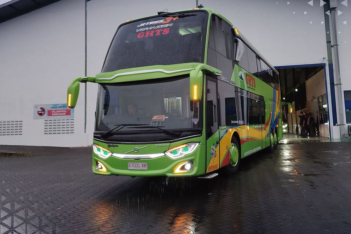 PO Gunung Harta Buka Rute Bogor - Bondowoso Pakai Bus Tingkat