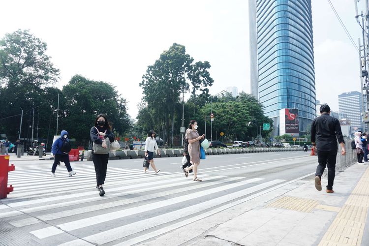 Rekayasa Lalu Lintas Jalan MH Thamrin Selama Pekerjaan JPM