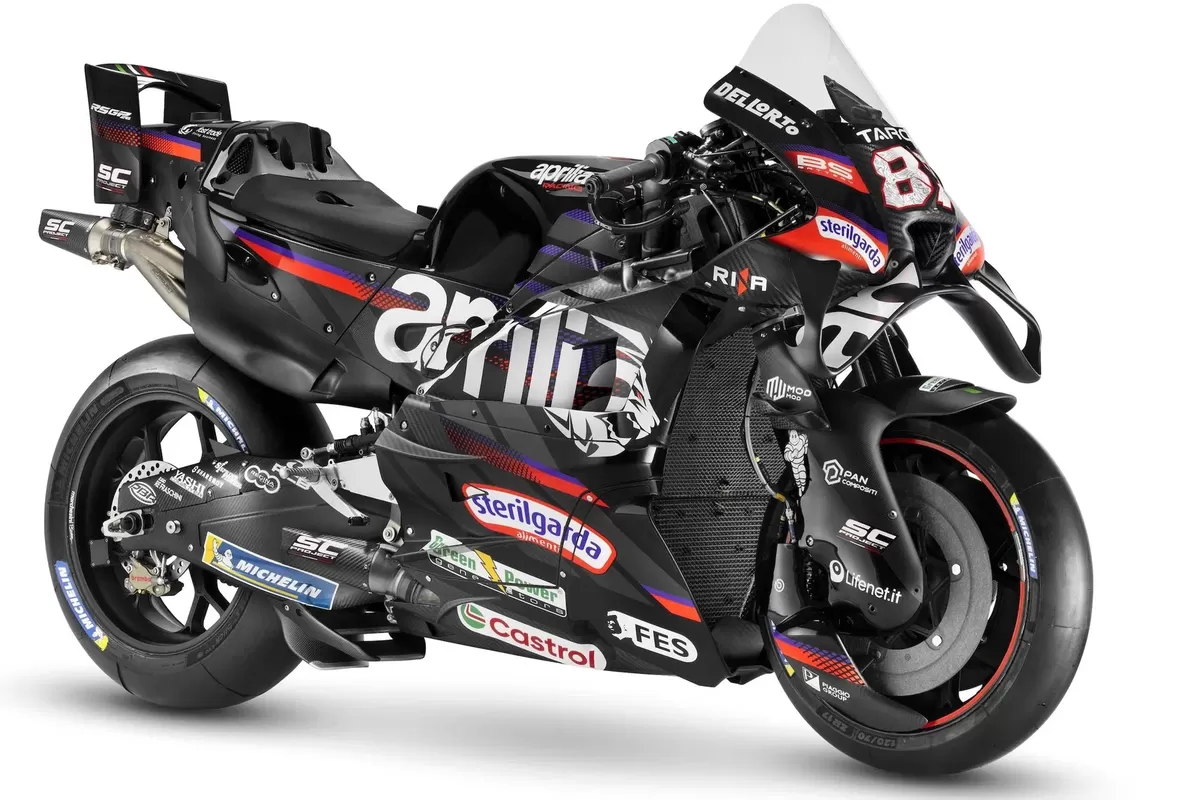 Prototipe MotoGP 850 cc Aprilia Ditargetkan Meluncur Awal Musim 2026