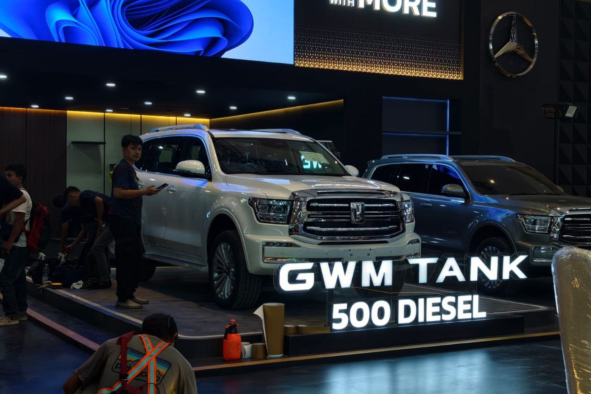 Jelang IIMS 2026, GWM Parkir Tank 500 Diesel