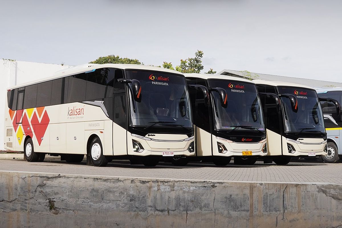 Tiga Bus Jetbus 5 MHD Perkuat Layanan Pariwisata PO Kalisari