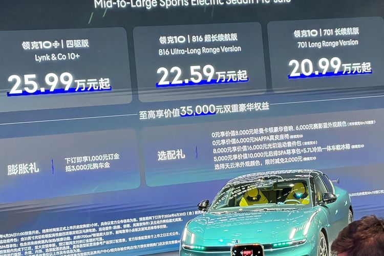 Lynk &amp; Co Bawa GT Concept dan Buka Pra-Penjualan Lynk &amp; Co 10+ &amp; 10 di Beijing Auto Show 2026